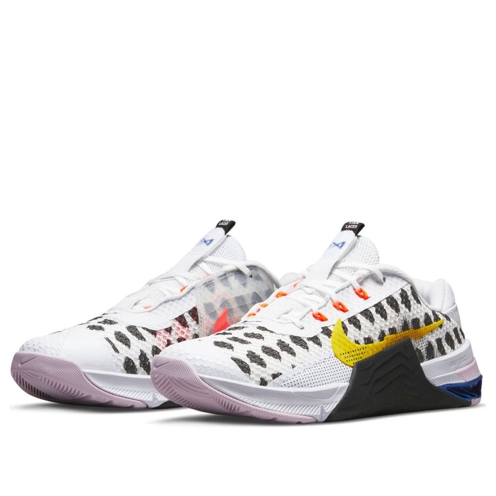 Nike Metcon 7 'Polka White Yellow Strike 'White Black'